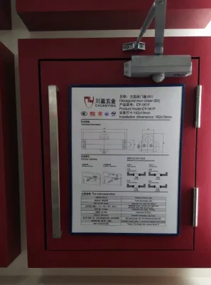 Ferme-porte ouvert à 90 degrés de type moyen de haute qualité en Chine